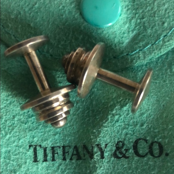 Tiffany & Co cuff links - Picture 2 of 7